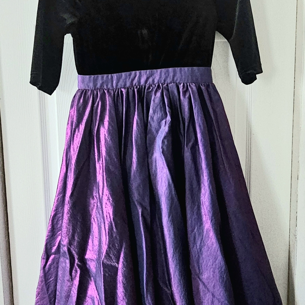 Shimmery Purple Full Skirt